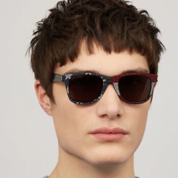 Yves Saint Laurent X Swarovski American Pop Wayfairer Sunglasses main image 7